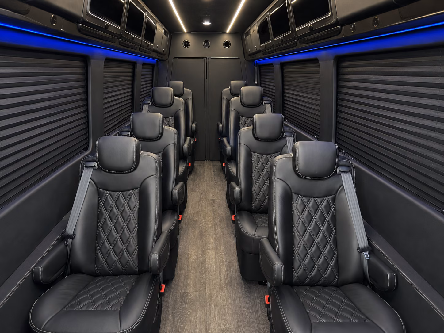 vancouver corporate event transportation onboard seating
