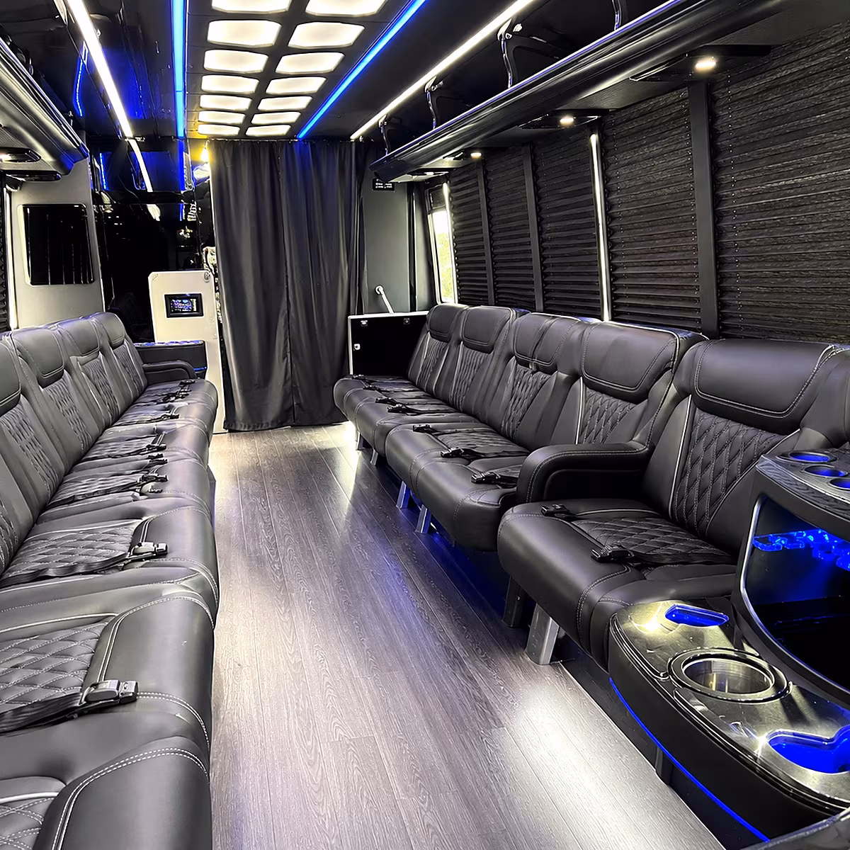 vancouver party bus rentals inside